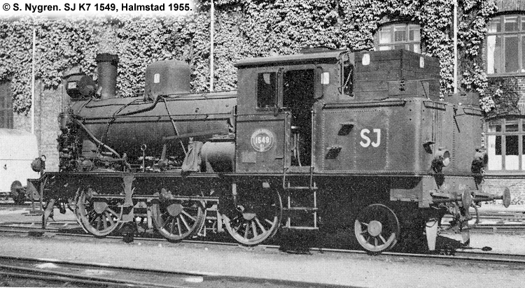 SJ K7 1549 SJ K7 1549
