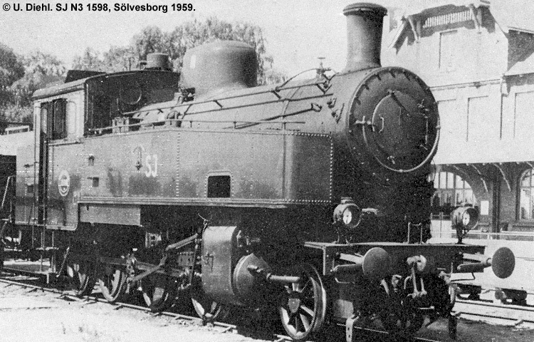 SJ N3 1598 SJ N3 1598