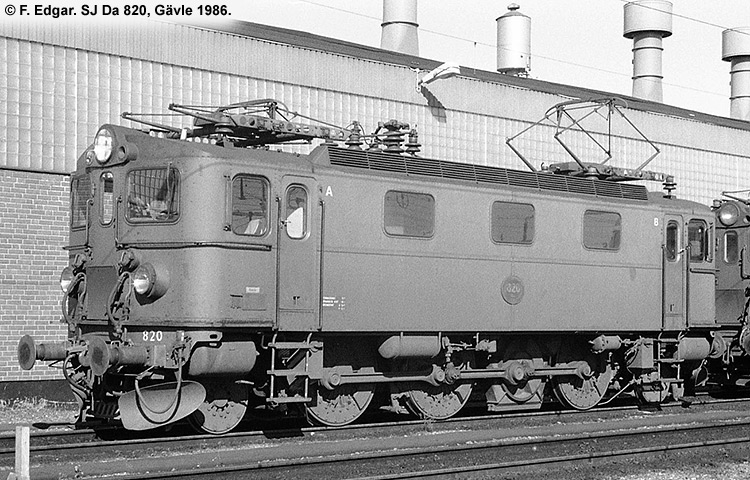 SJ Da 820 SJ Da 820