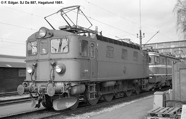 SJ Da 887 SJ Da 887