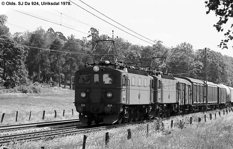SJ Da 924 SJ Da 924