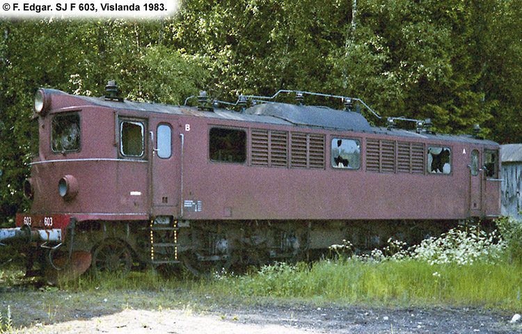 SJ F 603 SJ F 603