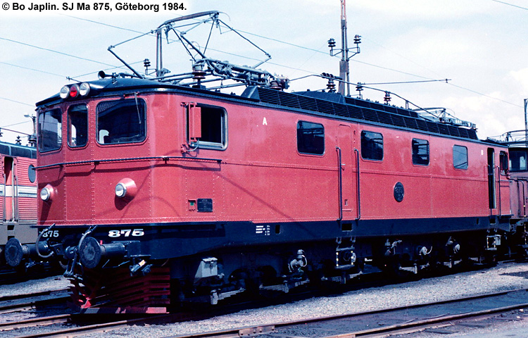 SJ Ma 875 SJ Ma 875