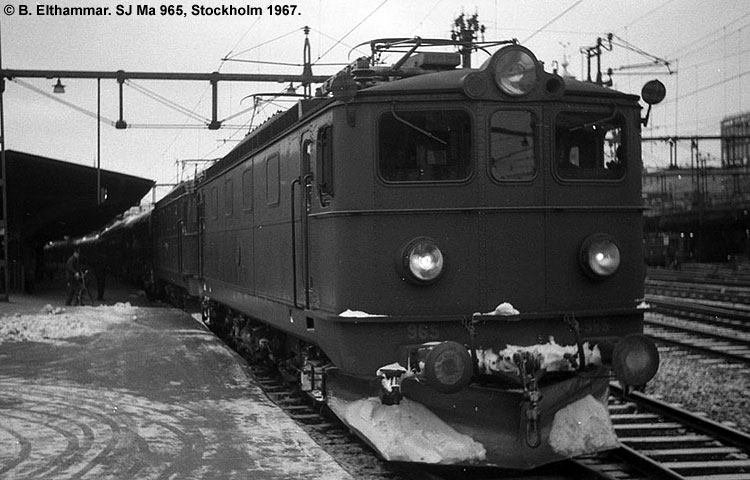 SJ Ma 965 SJ Ma 965