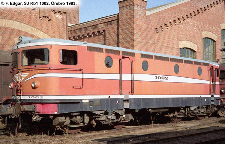 SJ Rb 1002 SJ Rb 1002