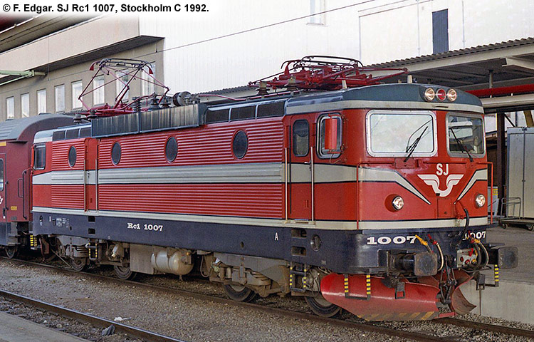 SJ Rc 1007 SJ Rc 1007