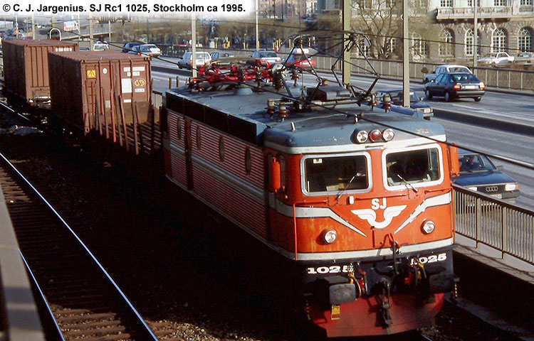 SJ Rc 1025 SJ Rc 1025