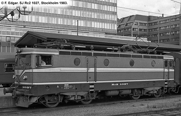SJ Rc 1027 SJ Rc 1027