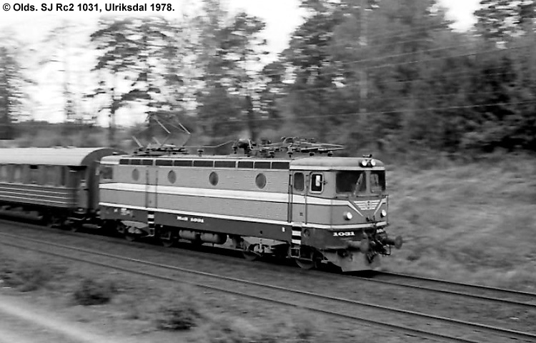 SJ Rc 1031 SJ Rc 1031