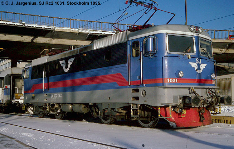 SJ Rc 1031 SJ Rc 1031