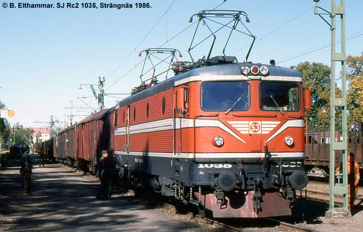 SJ Rc 1035 SJ Rc 1035