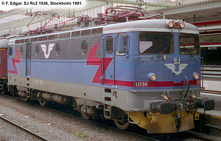 SJ Rc 1036 SJ Rc 1036