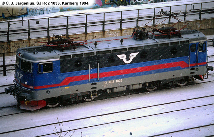 SJ Rc 1036 SJ Rc 1036