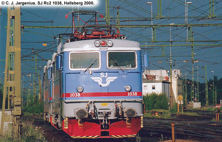 SJ Rc 1038 SJ Rc 1038