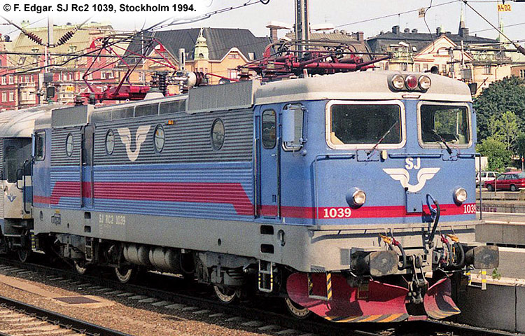 SJ Rc 1039 SJ Rc 1039