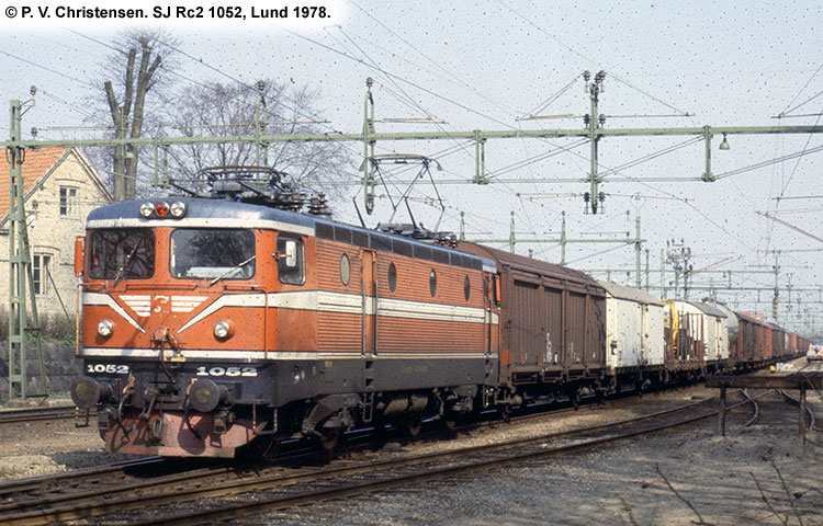SJ Rc 1052 SJ Rc 1052
