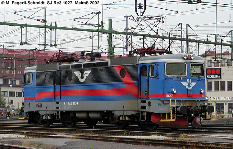 SJ Rc 1027 SJ Rc 1027