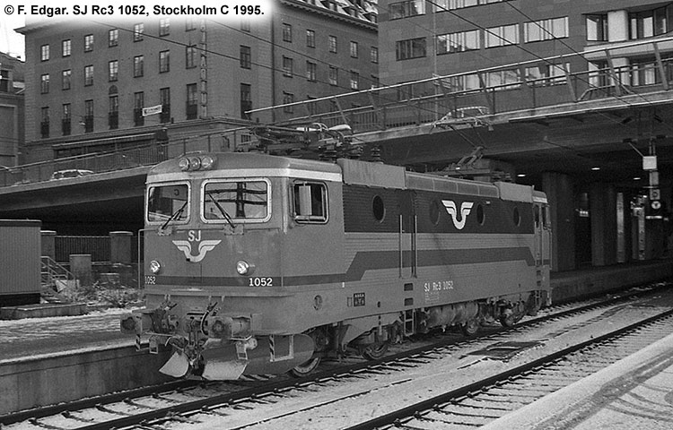 SJ Rc 1052 SJ Rc 1052