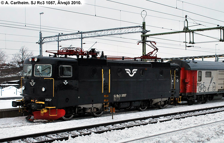SJ Rc3 1057 SJ Rc3 1057