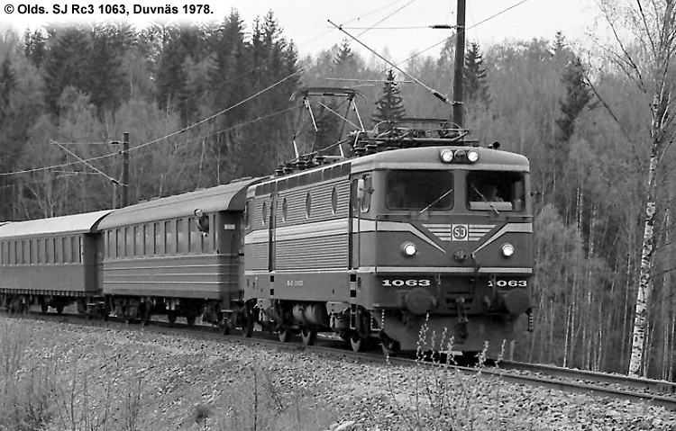 SJ Rc 1063 SJ Rc 1063