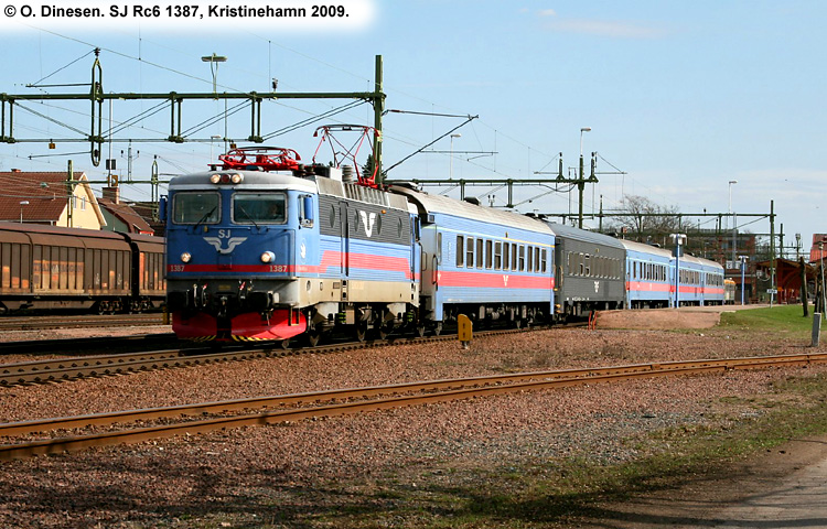SJ Rc6 1387 SJ Rc6 1387