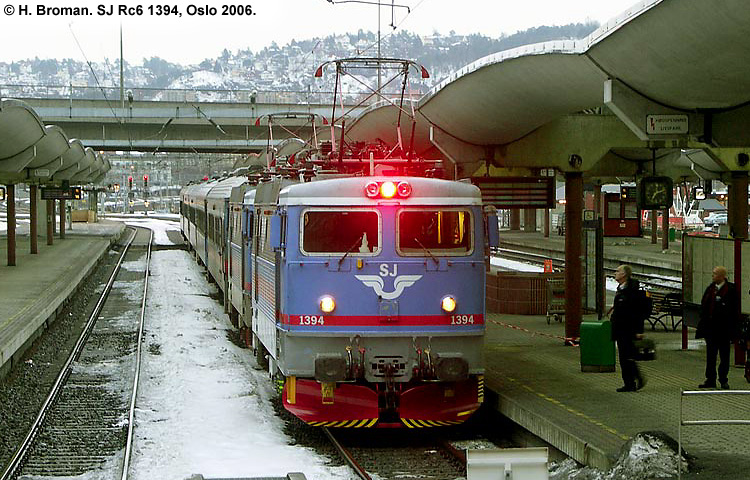 SJ Rc6 1394 SJ Rc6 1394