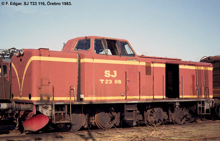 SJ T23 116 SJ T23 116