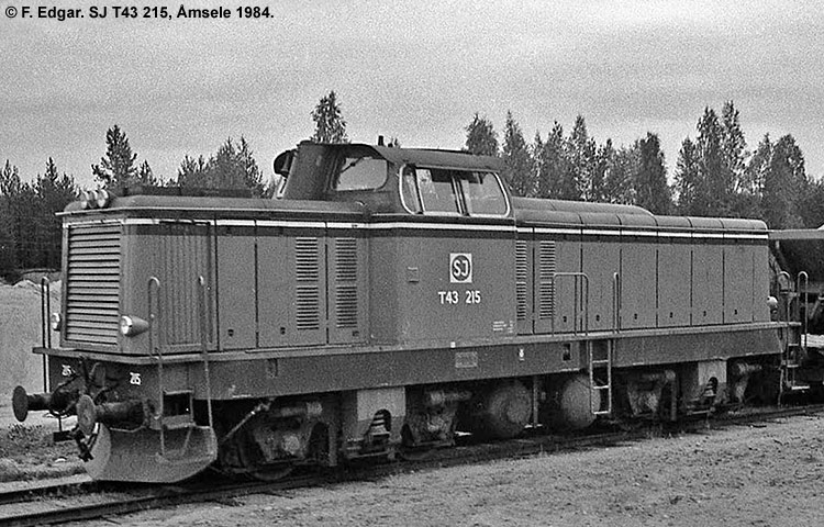 SJ T43 215 SJ T43 215