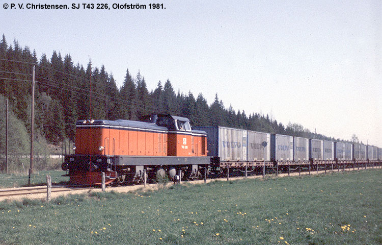 SJ T43 226 SJ T43 226
