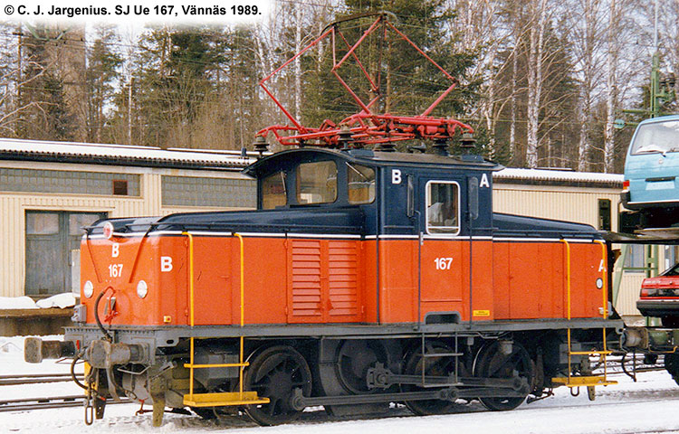 SJ Ue 167 SJ Ue 167