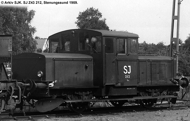 SJ Z43 212 SJ Z43 212