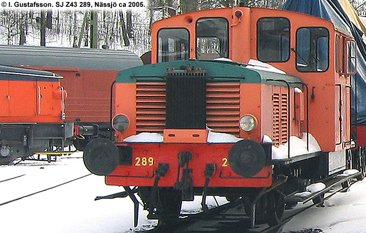 SJ Z43 289 SJ Z43 289