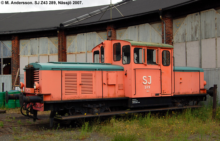 SJ Z43 289 SJ Z43 289