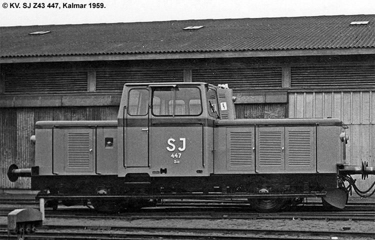 SJ Z43 447 SJ Z43 447