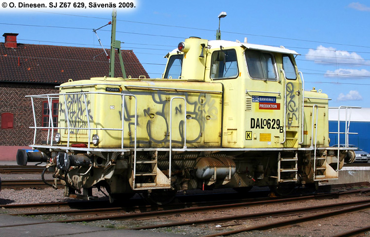 SJ Z67 629 SJ Z67 629