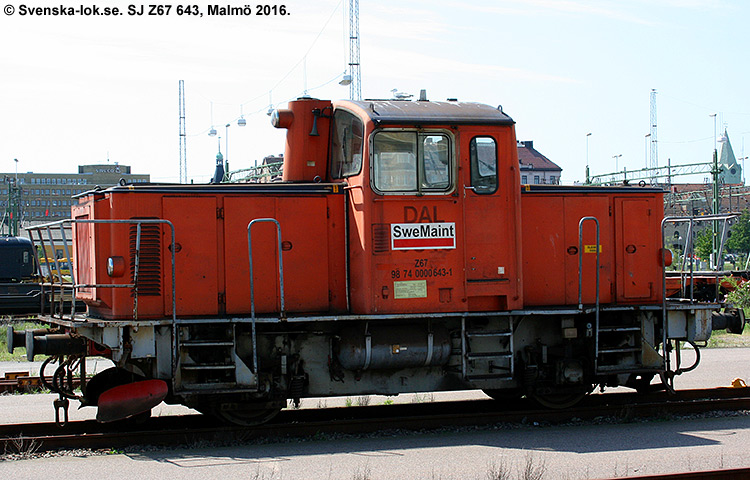 SJ Z67 643 SJ Z67 643