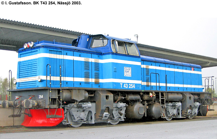 BK T43 254 BK T43 254