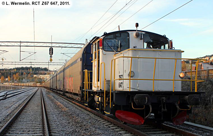 RCT Z67 647 RCT Z67 647