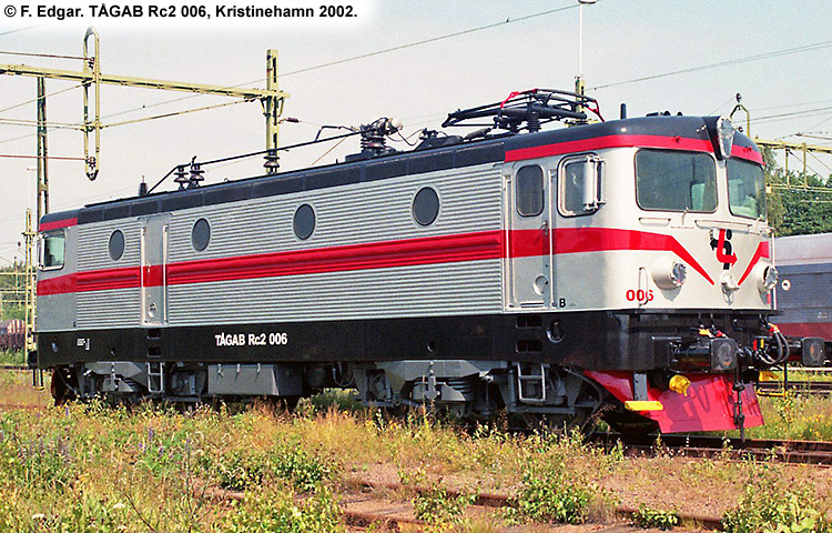 TÅGAB Rc2 006 TÅGAB Rc2 006