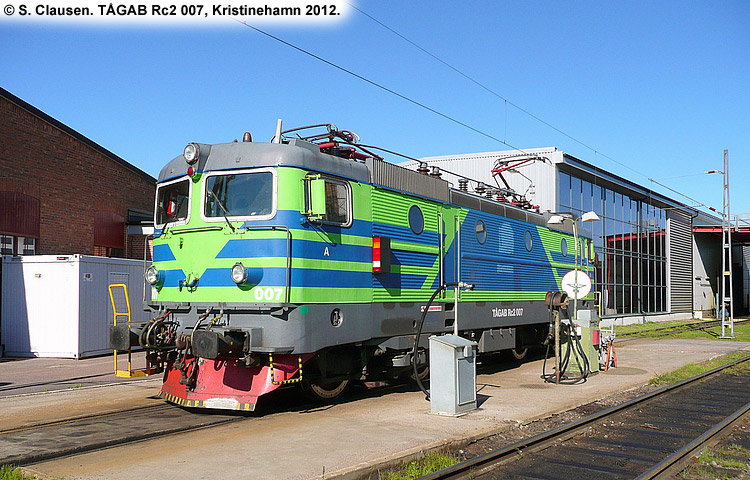 TÅGAB Rc2 007 TÅGAB Rc2 007