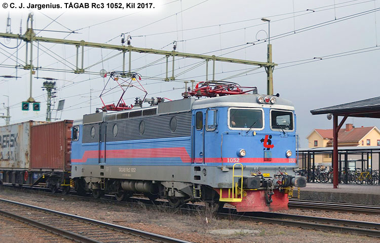 TÅGAB Rc3 1052 TÅGAB Rc3 1052