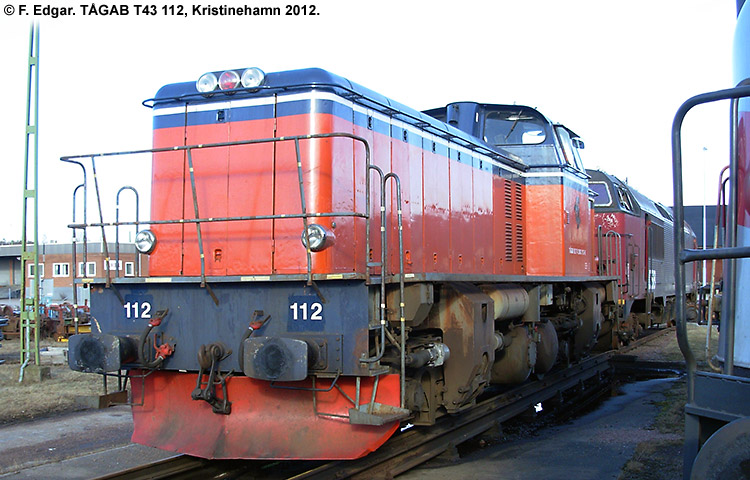TÅGAB T43 112 TÅGAB T43 112