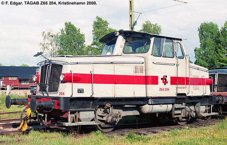 TÅGAB Z65 204 TÅGAB Z65 204