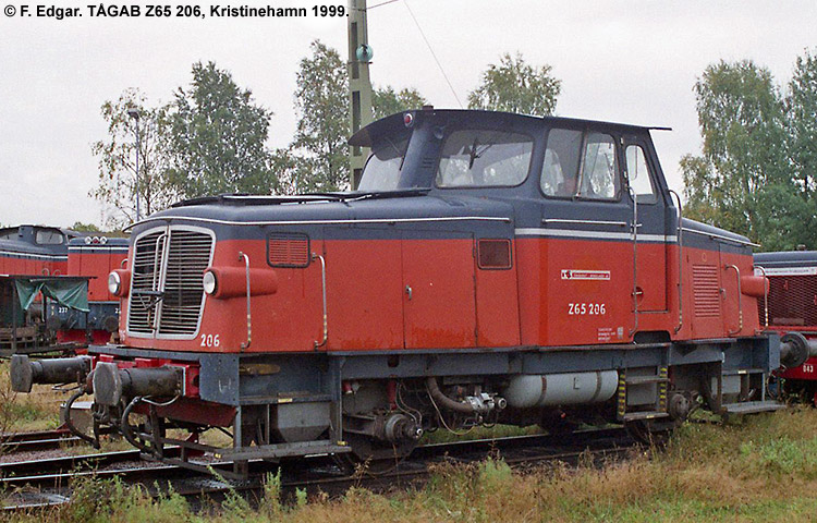 TÅGAB Z65 206 TÅGAB Z65 206