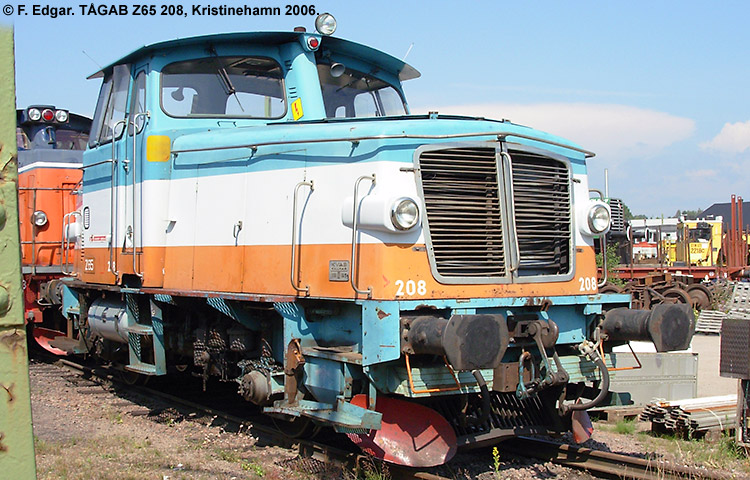 TÅGAB Z65 208 TÅGAB Z65 208