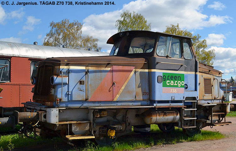 TÅGAB Z70 738 TÅGAB Z70 738