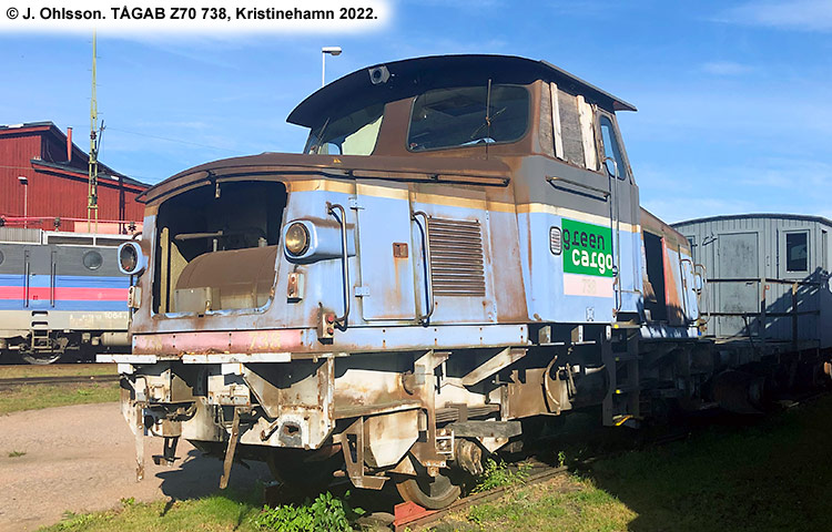 TÅGAB Z70 738 TÅGAB Z70 738