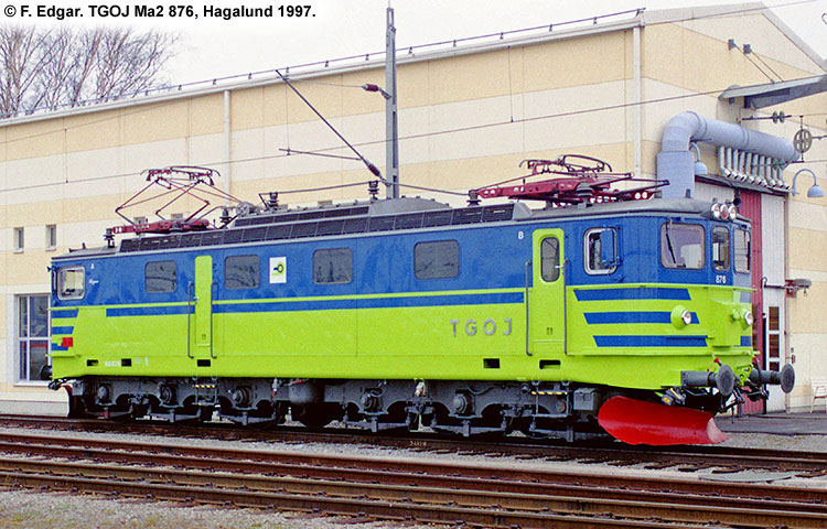 TGOJ Ma2 876 TGOJ Ma2 876