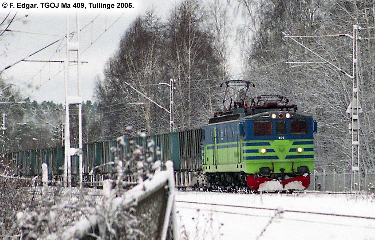 TGOJ Ma 409 TGOJ Ma 409