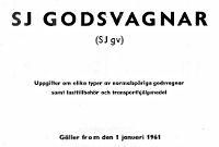 Förteckning över SJ godsvagnar 1960